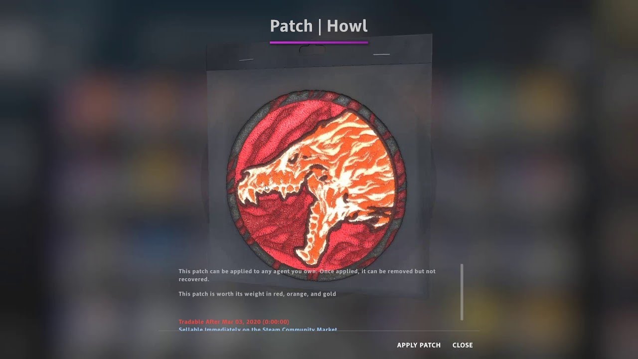 CS GO NEW PATCH HOWL UPDATE - YouTube
