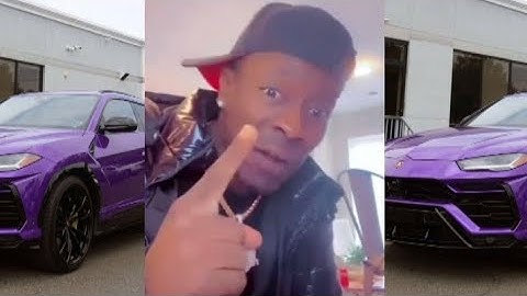 Shatta Wale response to FBI with his new Lamborghini purple car 2025 online critícs