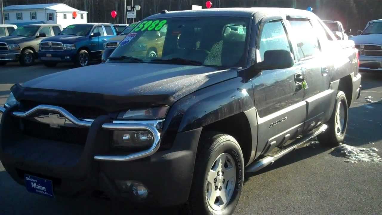 2004 Chevrolet Avalanche For Sale Saco Maine 04072 YouTube