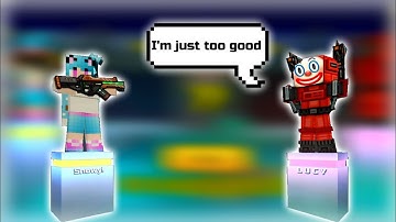 I met a HACKER in duels! Why you should never bet a chest? - Pixel Gun 3D