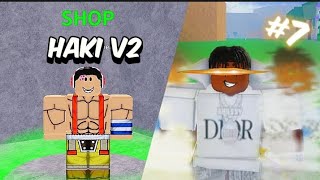 je débloque (l haki v2 grâce à ussop)#bloxfruit