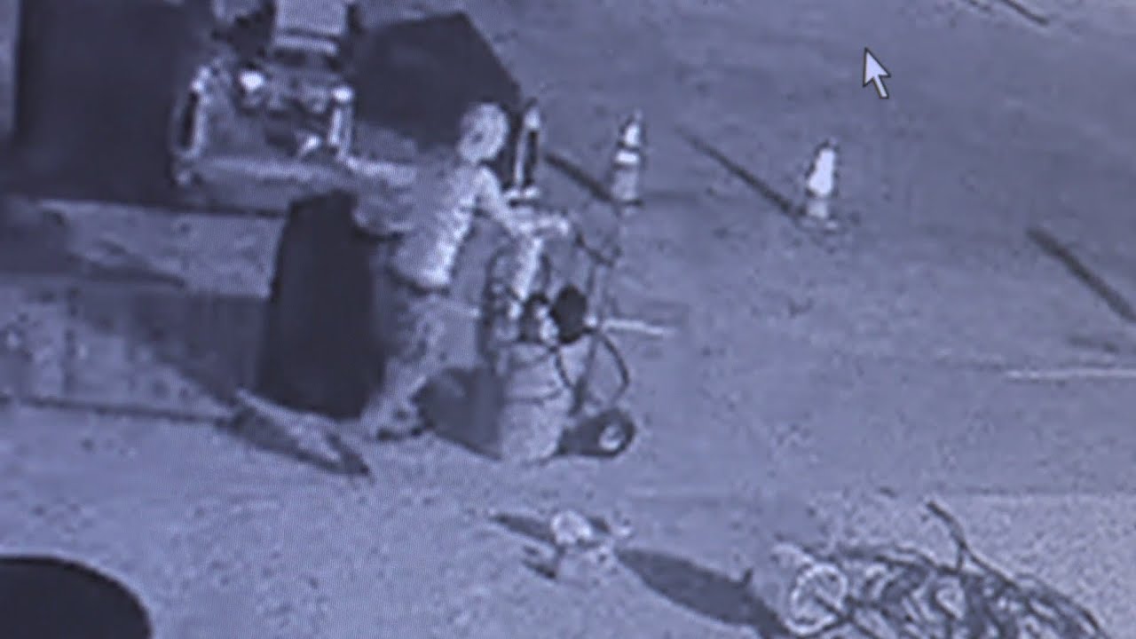 CAUGHT ON CAMERA: American Legion Post vandalized, suspect on the loose