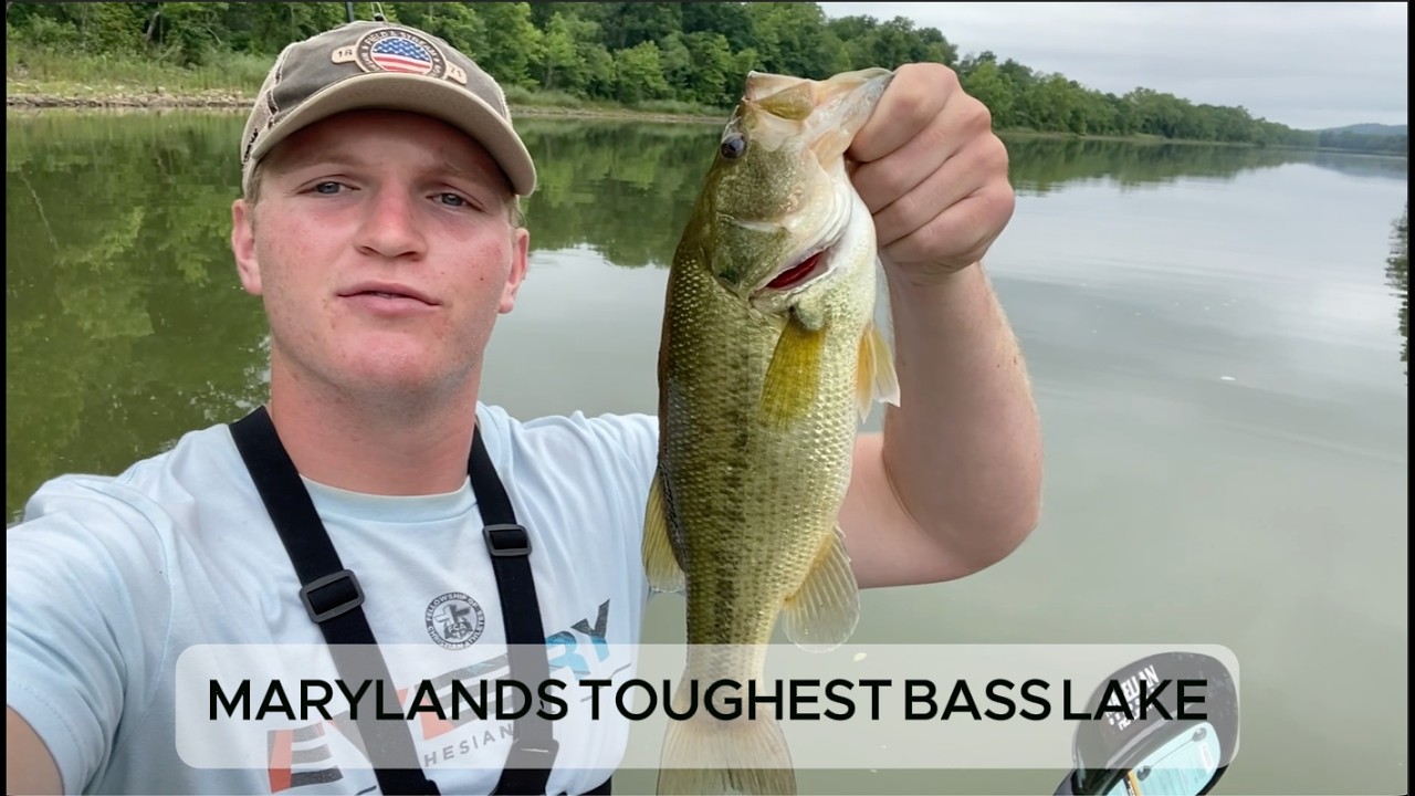 Fishing for BIG Bass at Big Pool | Fort Frederick State Park, Washington County (MD)