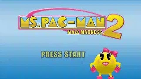 The Cancelled Ms Pac-Man Maze Madness 2 Game-Animation Reel