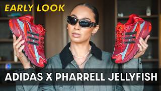 EARLY LOOK: Pharrell’s Adidas Virginia Jellyfish Red Unboxing (These Are Insane)