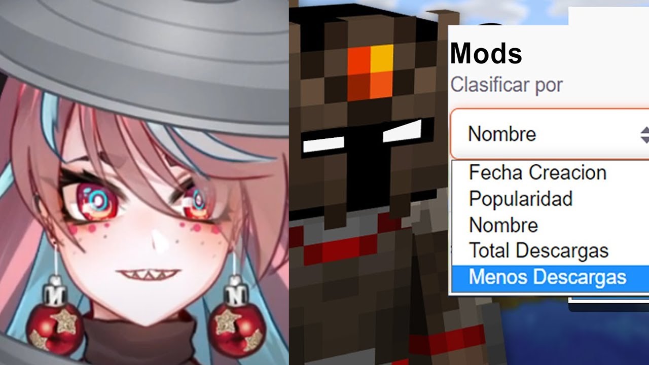 Emikukis REACCIONA "Los MODS MENOS DESCARGADOS de MINECRAFT"