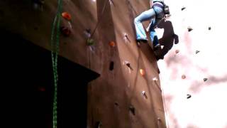 Nikki tries the hard wall #3