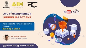 ATL Tinkerpreneur Summer Bootcamp - Building A Brand