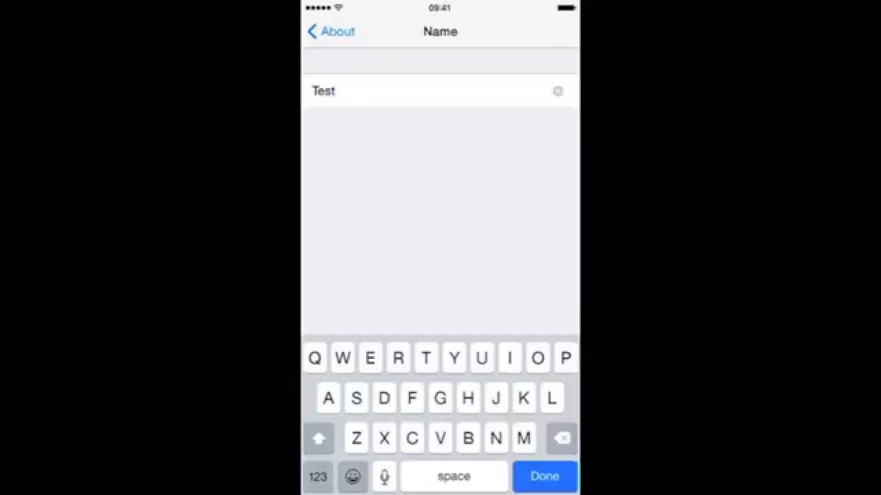 How to Change iPhone Name 