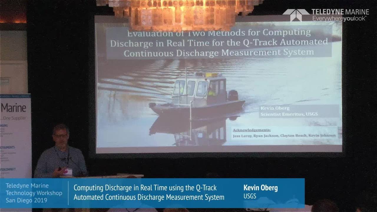 Computing Discharge in Real Time using the Q-Track Automated Continuous Discharge Measurement System