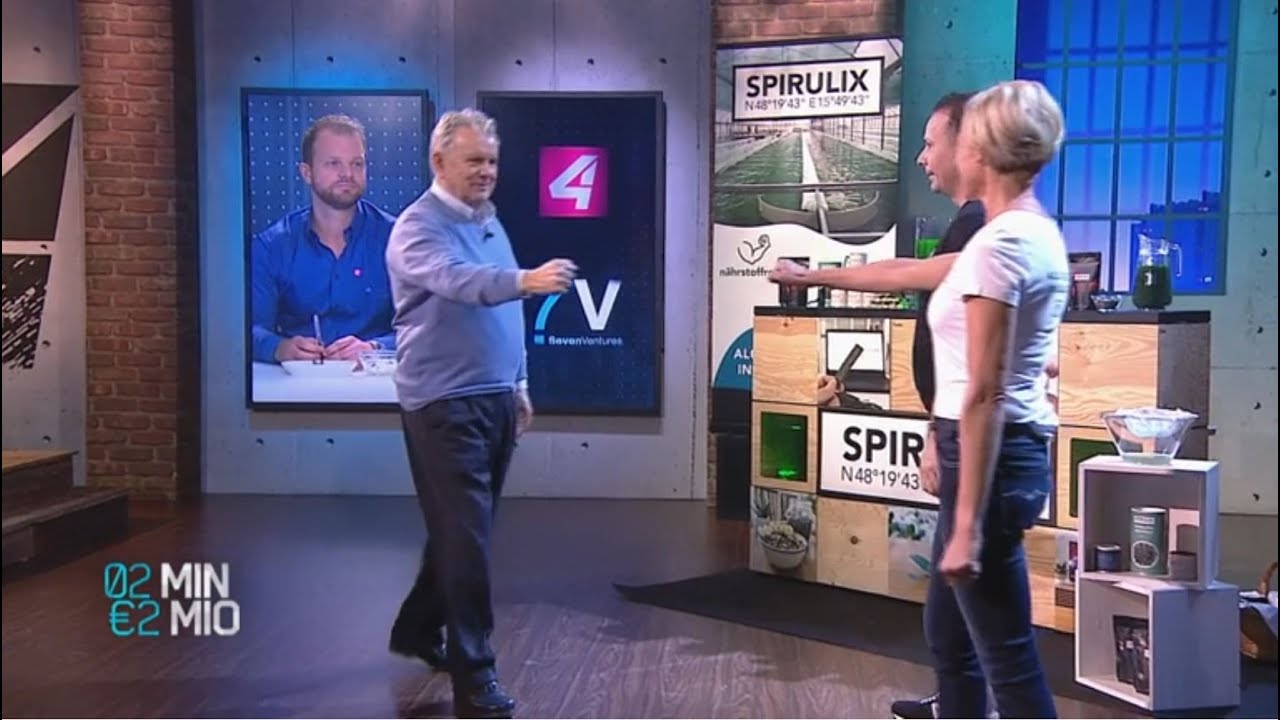 Spirulix im Pitch bei 2 Minuten 2 Millionen