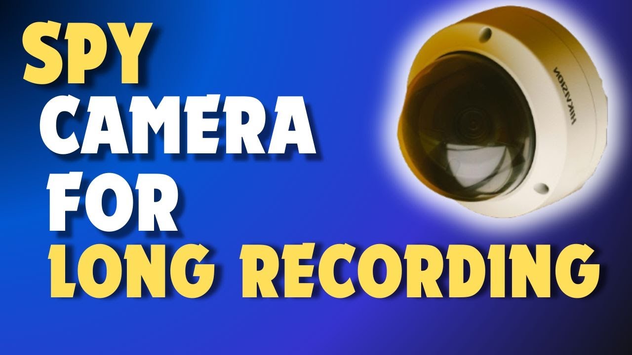 Top 5 Best Spy Cameras For Long Recording In 2024 | Best Spy Cams | 24/7 Recording - YouTube