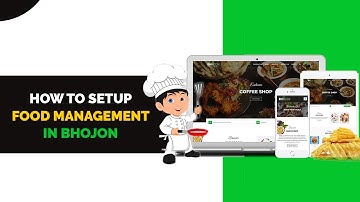 How to Setup Food Management in Bhojon | Restaurant Management System | Restaurant POS Software