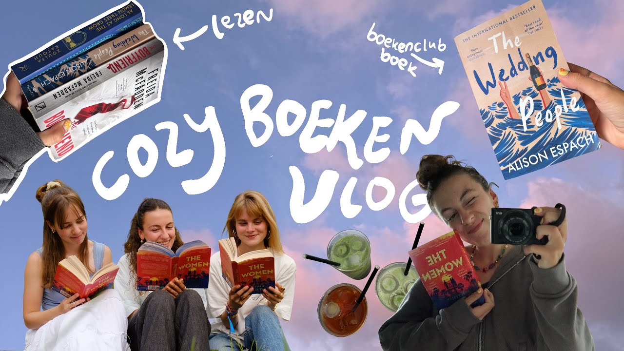 cozy boekenvlog 📖 veel lezen, yappen over boeken & boekenclub!!