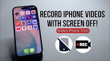 Record iPhone Videos With the Screen OFF! (Secret Trick)