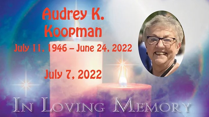 Audrey K. Koopman Funeral