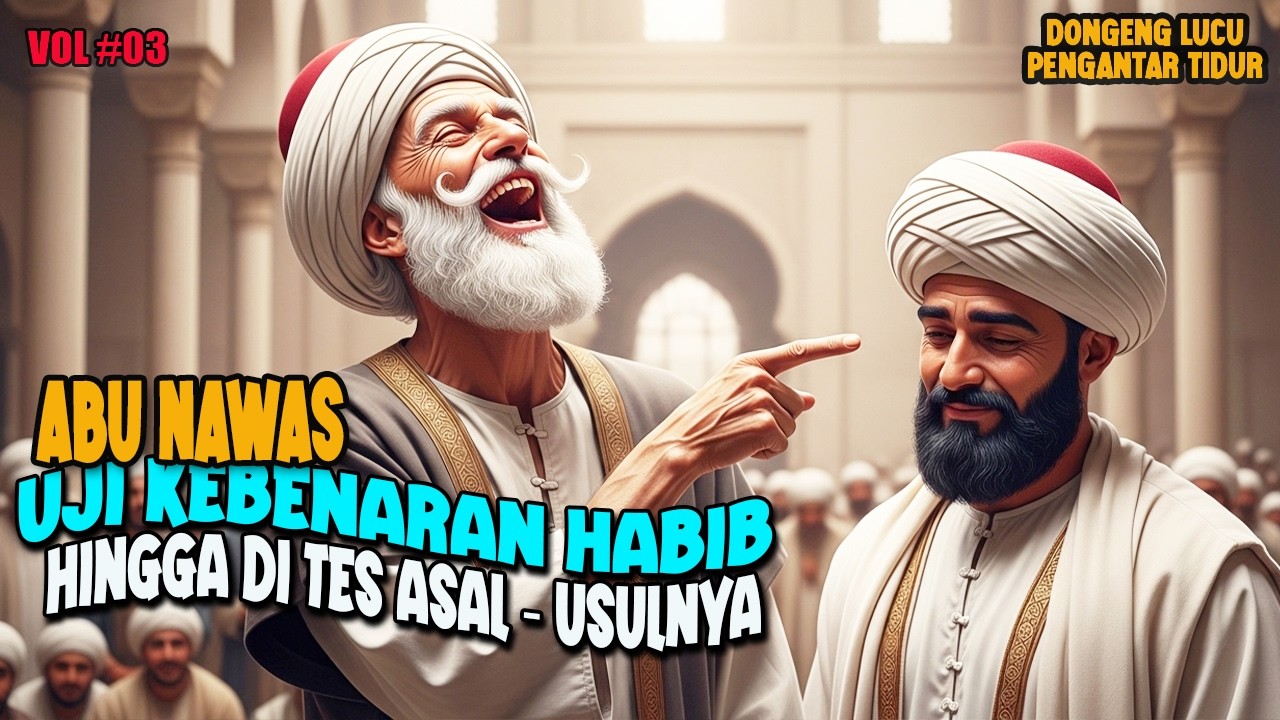 ABU NAWAS BONGKAR ASAL USUL HABIB PALSU | DONGENG PENGANTAR TIDUR