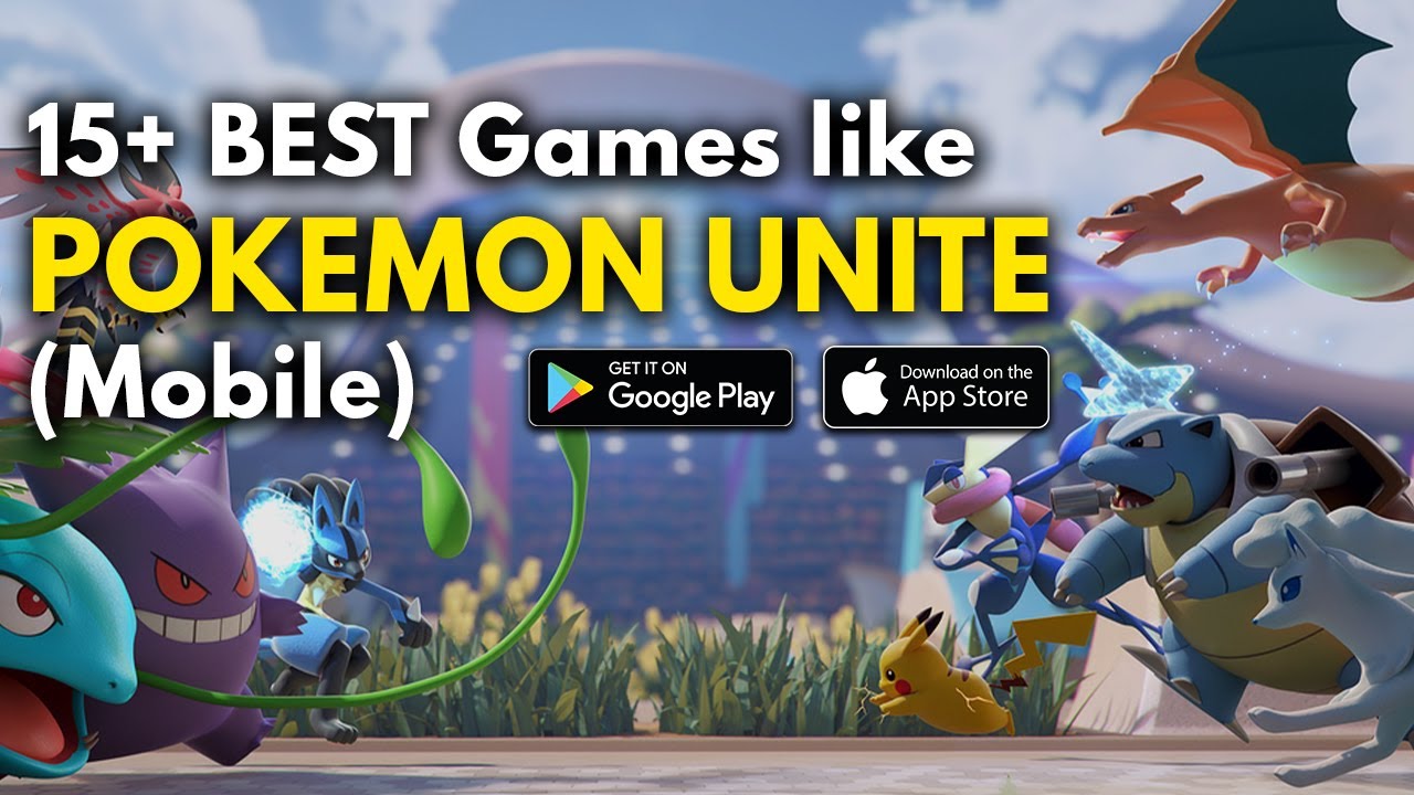 15+ BEST Games like POKEMON UNITE (LATEST!) YouTube