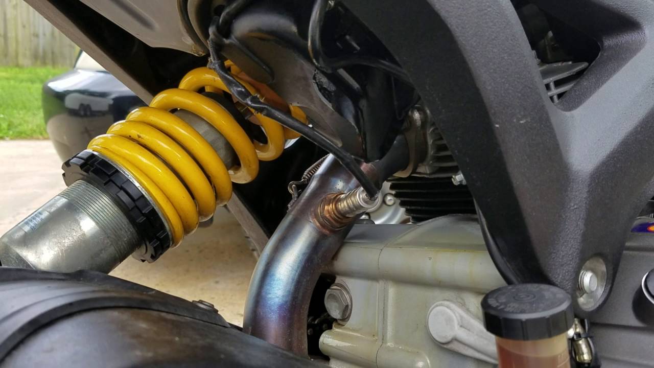 Ducati Monster 696 fuel tank leak YouTube