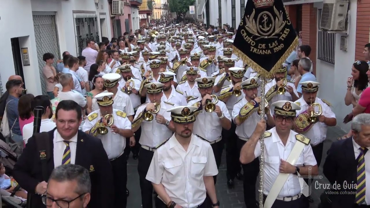 [4K] Tres Caídas de Triana - Creo en Ti - Procesión Madre de Dios del Rosario 2023