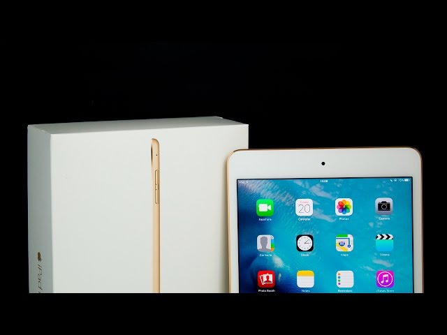 Apple iPad Mini 4 - Unboxing & First Impressions! - YouTube