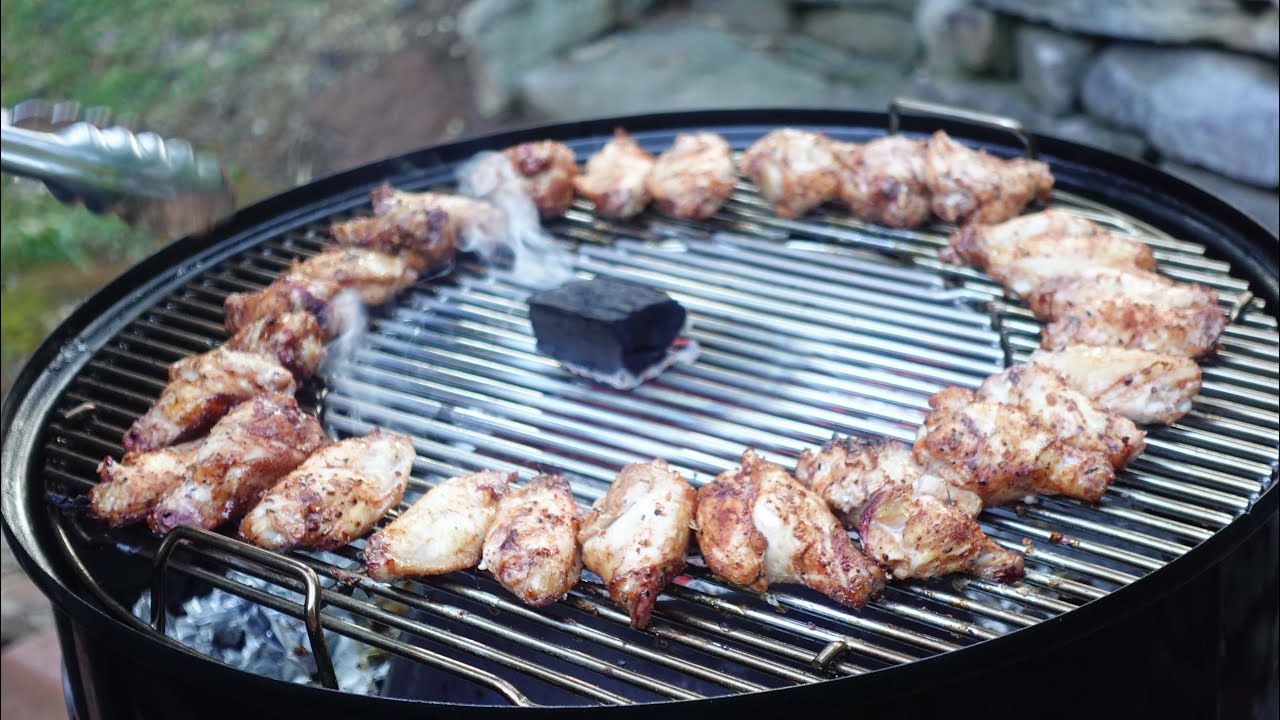 chicken wings weber vortex