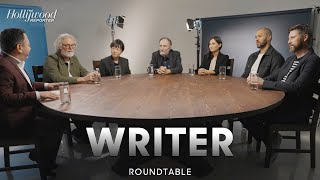 Thr Writer Roundtable Chloe Domont, Andrew Haigh, Cord Jefferson, Tony Mcnamara, Eric Roth & More