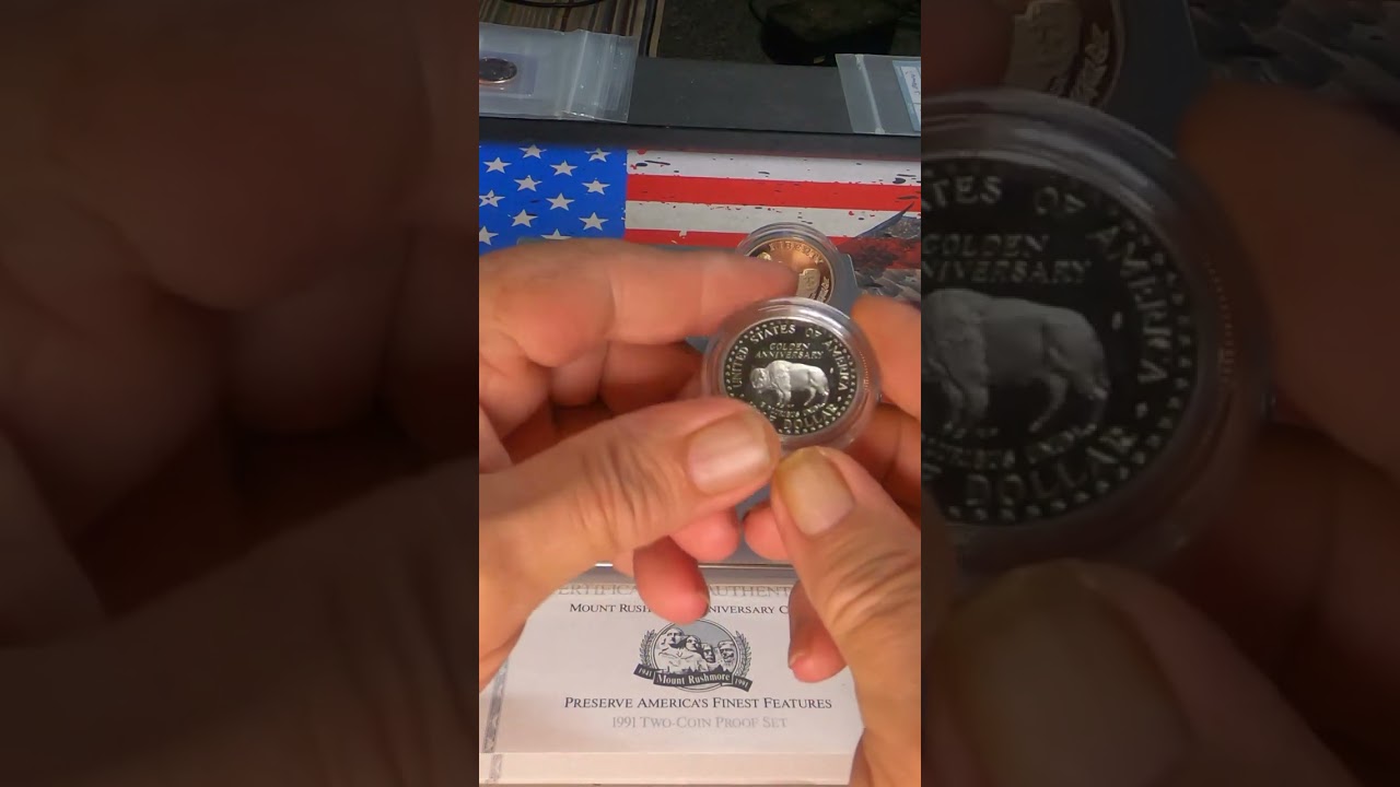 1991 Mount Rushmore 50th Anniversary Proof U.S. Mint set- 