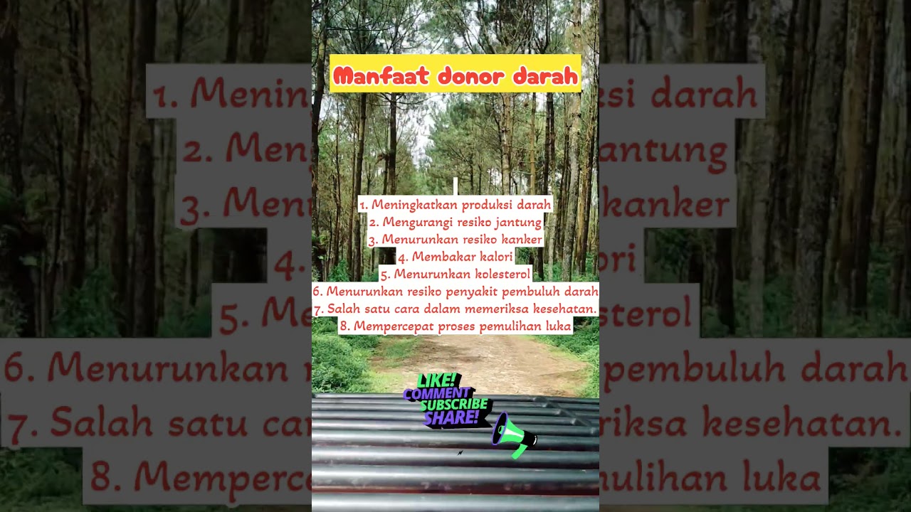 Keuntungan donor darah 