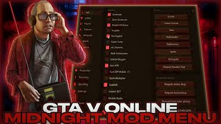 Gta V Online - Midnight Mod Menu 2026 | Greated Mod For GtaV | Visuals & Many Functions | Gta Mods