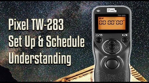 Set Up Schedule Times with The Pixel TW-283