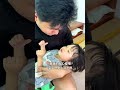 The baby wants to eat instant noodles. Dad, look at mine. Share your cute baby moments. Creator