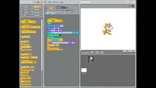 Scratch Calculator area of a Square Coding screenshot 4