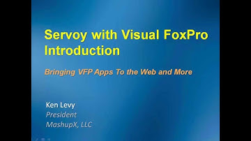 Servoy with Visual FoxPro   Introduction   Servoy