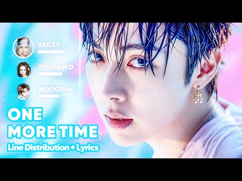 ALLDAY PROJECT ONE MORE TIME Line Distribution Lyrics Karaoke PATREON REQUESTED 