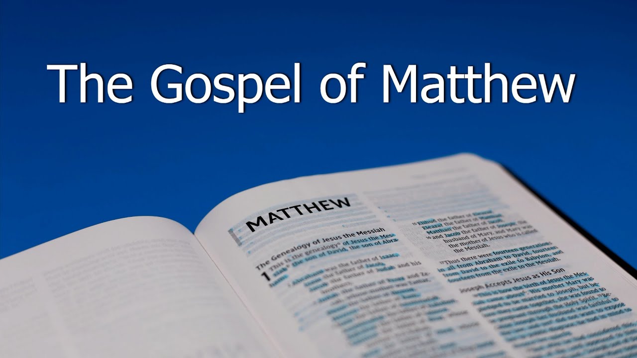 The Gospel of Matthew - Part 1 - YouTube