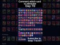 Day 70 Of Eliminating Clash Royale Cards Until Only 1 Remains