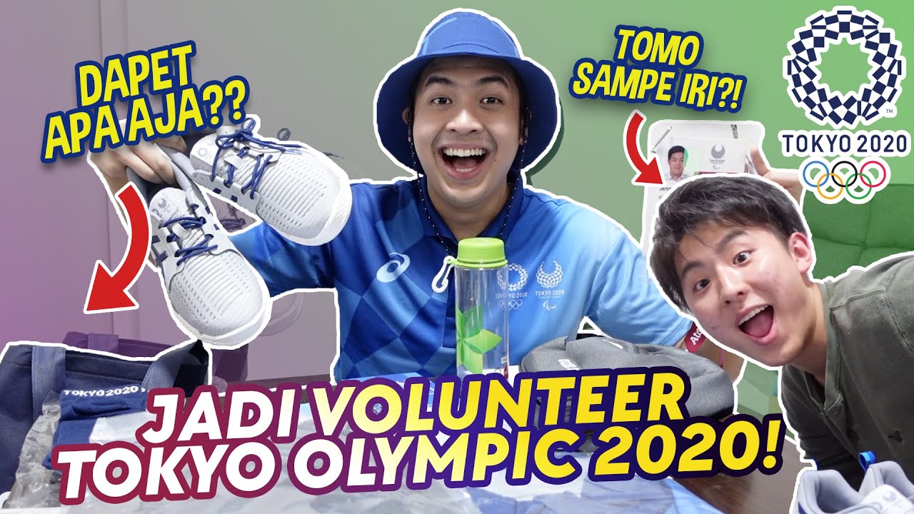 Jadi Relawan di Tokyo Olympic 2020, Jerome Polin Dapat Seragam Keren!