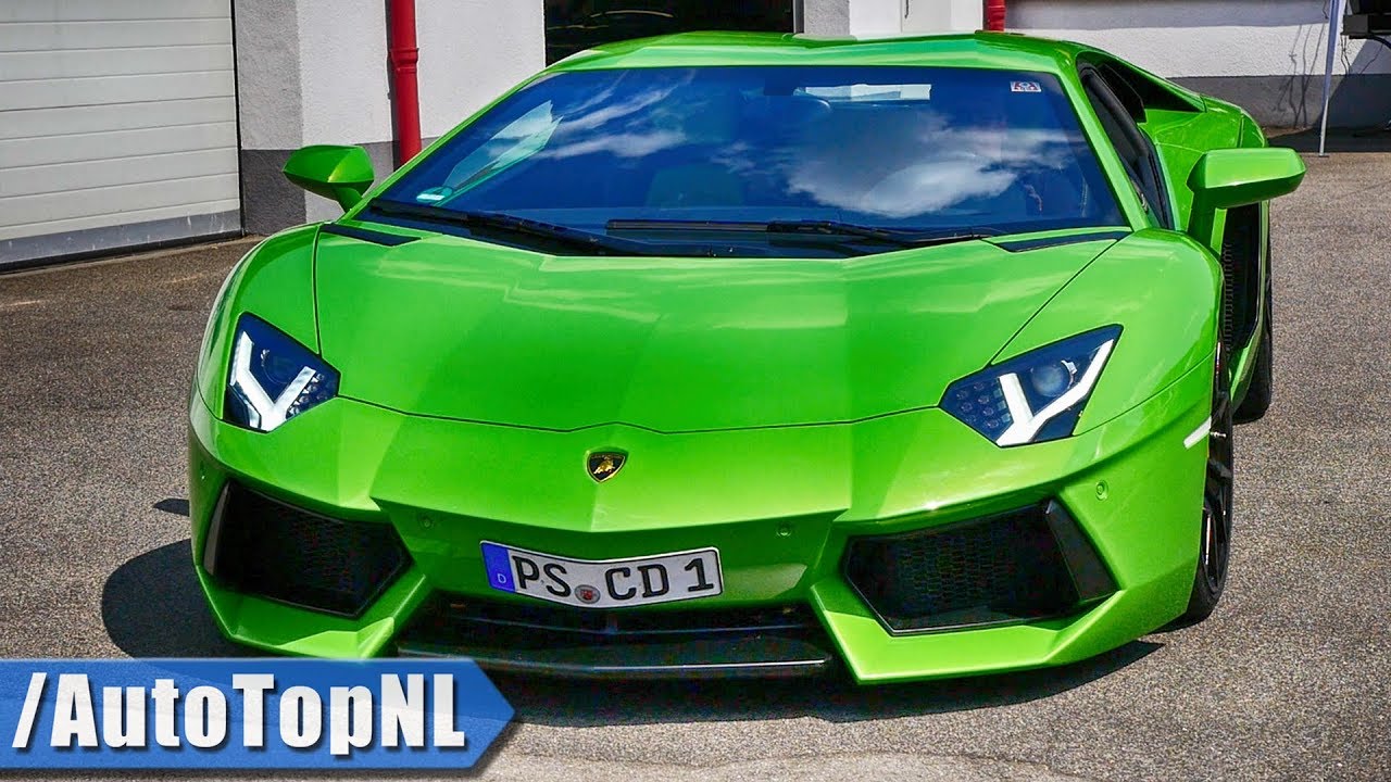 tubi movies LAMBORGHINI AVENTADOR 6.5 V12 LP700-4 | TUBI EXHAUST Sound & ONBOARD on AUTOBAHN by AutoTopNL