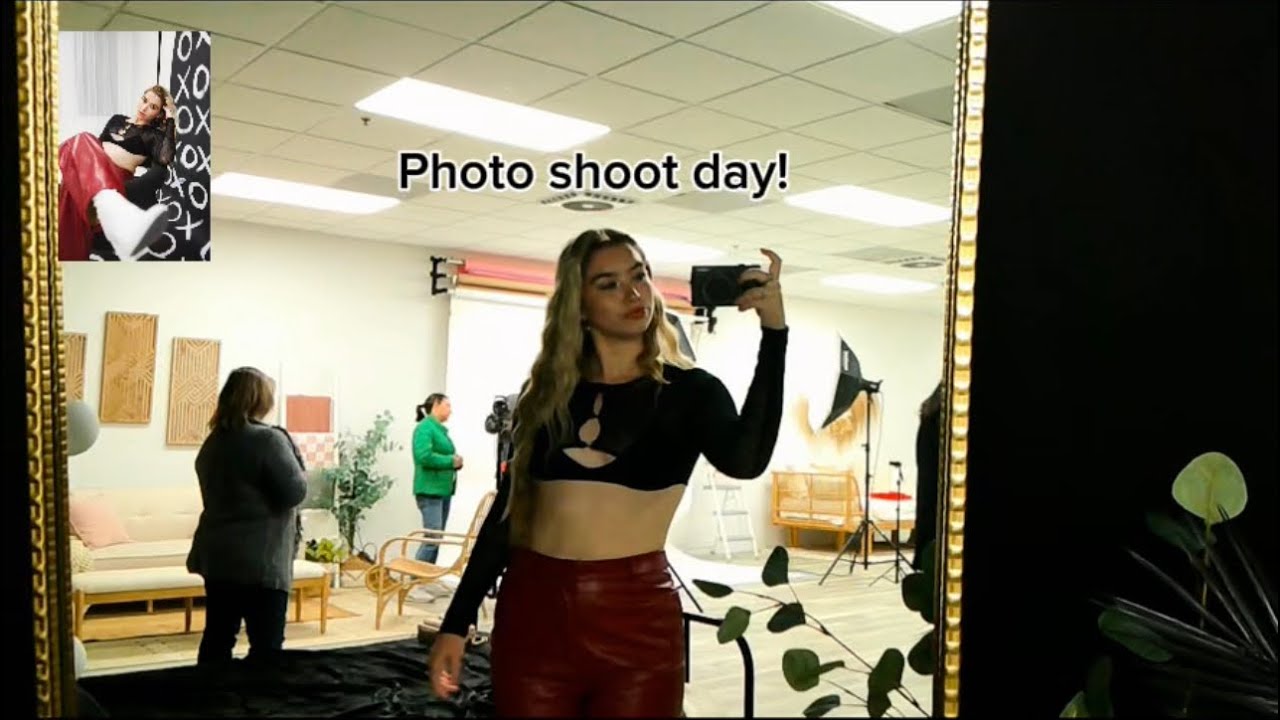 Shoot day+ asking my boyfriend to be my valentine - YouTube