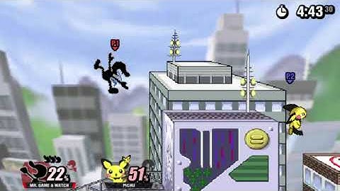 Super Smash Flash 2 Classic Mode: Mr. Game & Watch