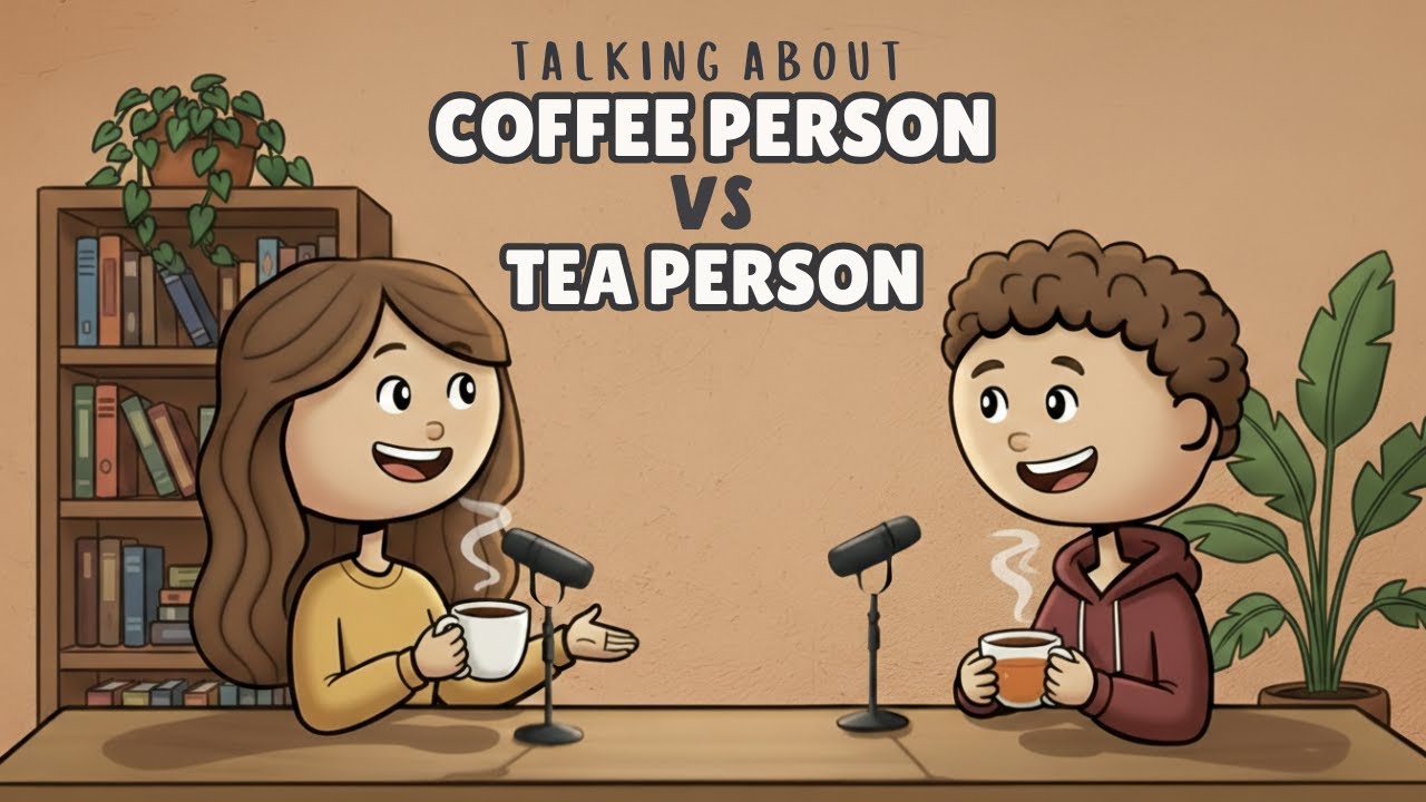 So Are You a Coffee Person or a Tea Person? | English Podcast