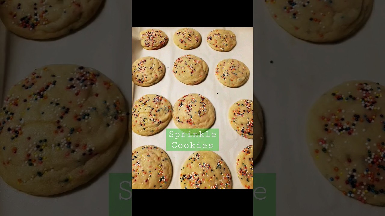 Sprinkle Cookies 