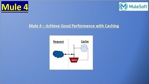 Implementing the Caching to improve Performance in Mule 4