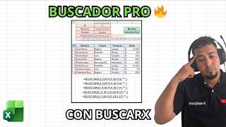 Buscador Dinámico en Excel con Lista Desplegable y BUSCARX #sepamosexcel #sepamosexcelviral #excel