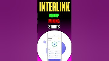 Interlink Network Group Mining Live | How To Create Interlink Group | How To Add Members In Group