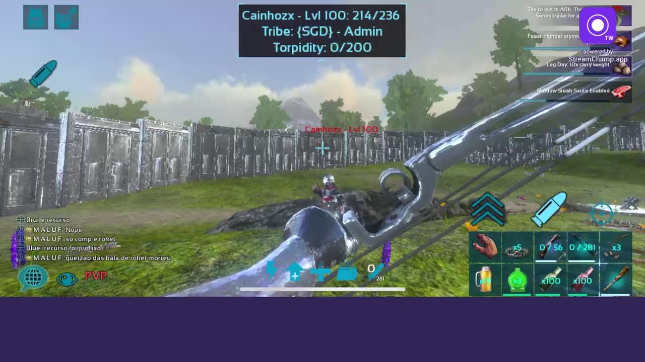 Iceberg Legit pvxc raiz trio evento RAID ADM ARK Mobile