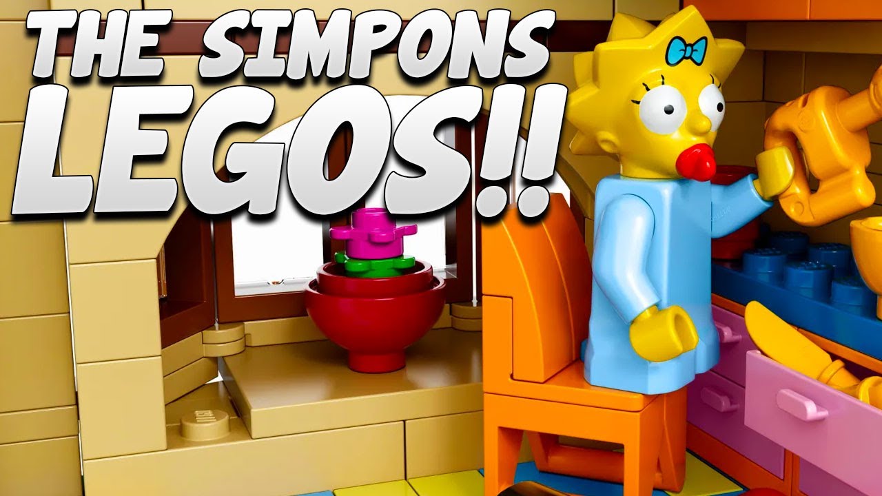 The BIGGEST LEGO References in The Simpsons! - YouTube