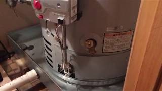 2011 40 Gallon Bradford White Gas Water Heater Won't Stay Lit, Check Description For Updated Video.