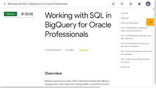 Working with SQL in BigQuery for Oracle Professionals